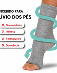 Meias de Compressão Anti-Fadiga em Bambu